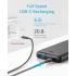 Anker PowerCore 20K Portable Fast Charger Power Bank 20,000mAh & USB-C & USB-A Output - Black